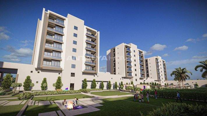 Investment Apartments in an Elegant Project in Antalya