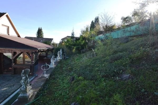 Garten am Hang