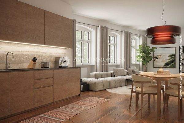 Visualisierung 4-Zi. - Wohnzimmer