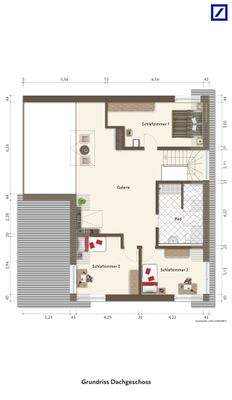 Grundriss Obergeschoss