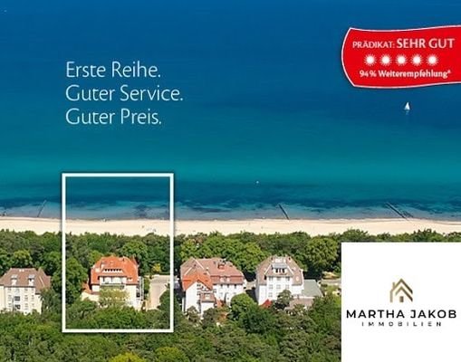 Villa Verdi Lage zum Strand