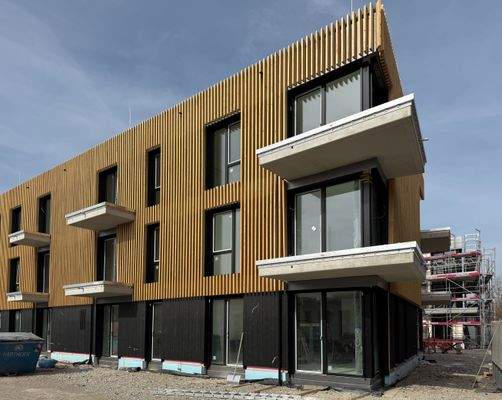 Außenansicht fast fertig