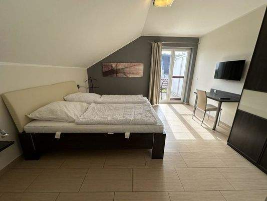 Schlafzimmer II im Dachgeschoss