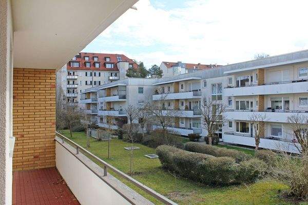 Ausblick in den Innenhof