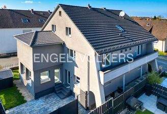 Rückseite des Hauses