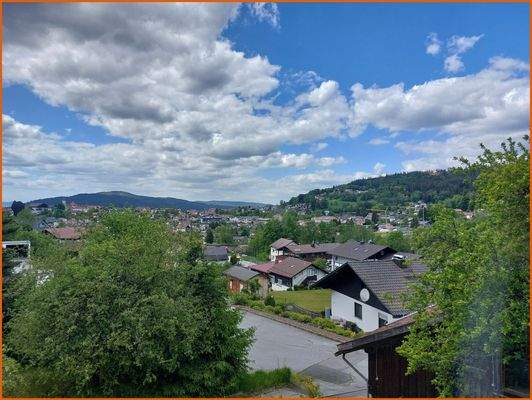 Aussicht über Bodenmais