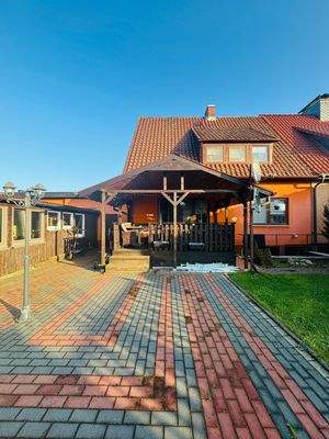 Blick auf die Terrasse