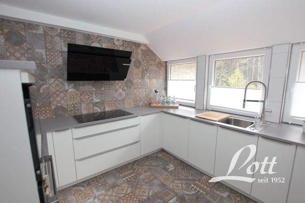 Küche Dachgeschosswohnung