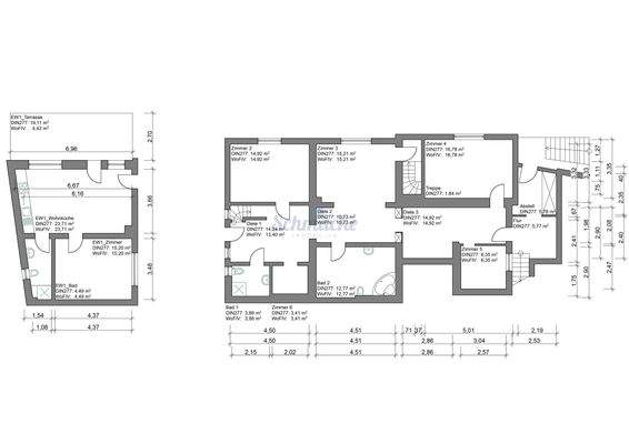 Grundriss Souterrain 2