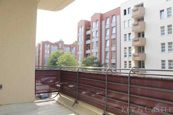 Balkon nach draußen