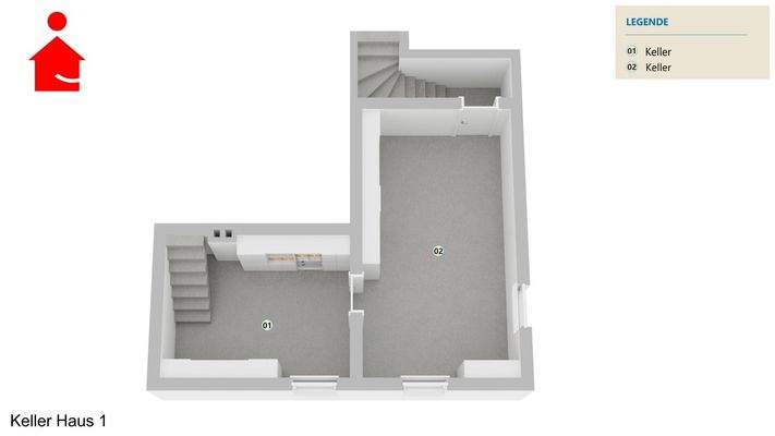 Grundriss Keller Haus 1