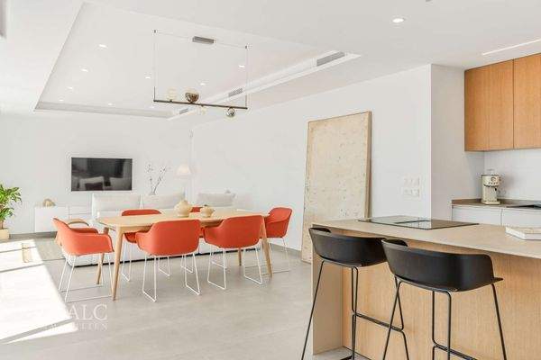 Essbereich und Wohnbereich