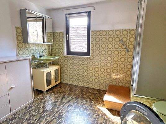 Badezimmer im Obergeschoss