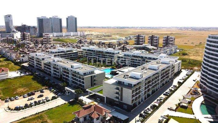 Furnished Apartment in Iskele Long Beach Courtyard