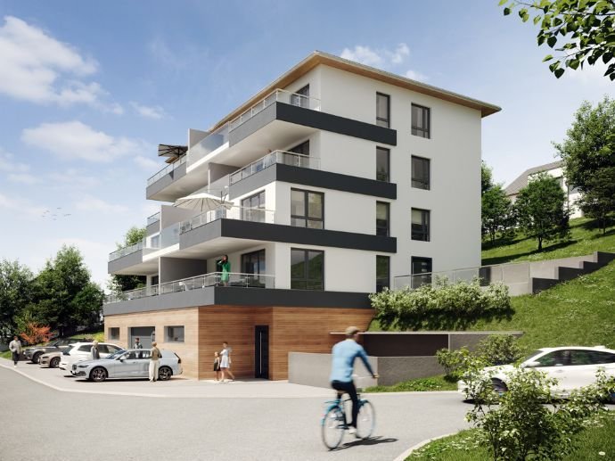 Neubau - Unterkirnach - 3-Zimmer-Wohnung - Balkon-Tiefgarage