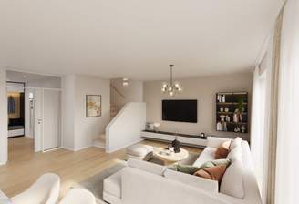 DREIZLER-Immobilien-Muenster-DHH-Diele-Wohnzimmer