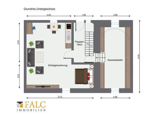 Grundriss Untergeschoss