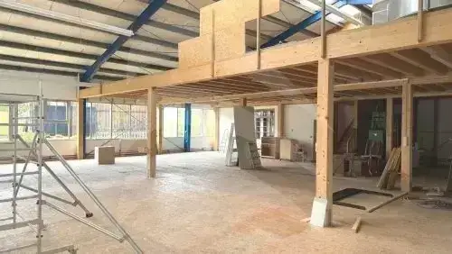 Bankraum mit Galerie