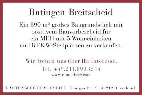 Ratingen Grundstücke, Ratingen Grundstück kaufen