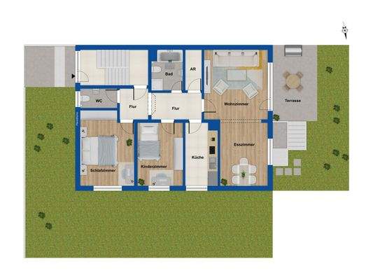 Grundriss Erdgeschoss