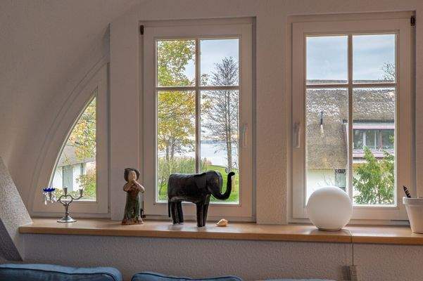 schimmernder Boddenblick