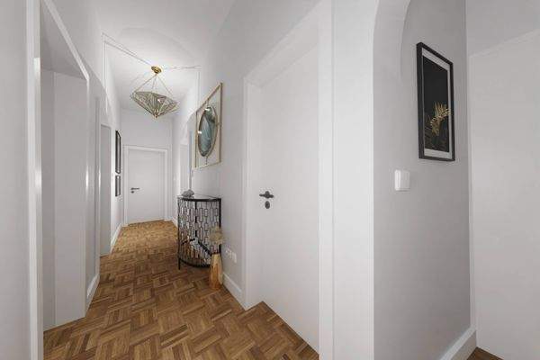 Visualisierung: Flur