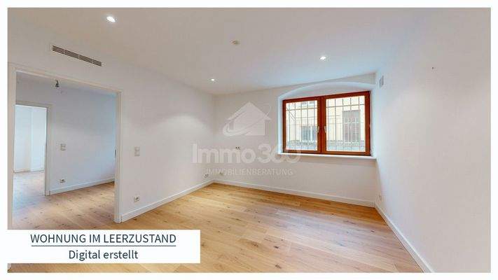 Wohnung im Leerzustand