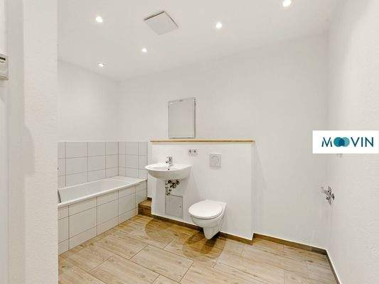 Ansicht I: Badezimmer