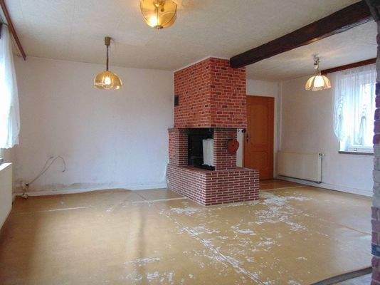 Wohnzimmer vor Entkernung