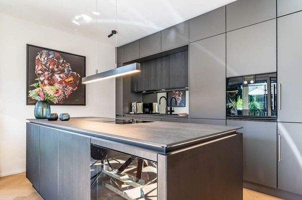 moderne Küchenzeile