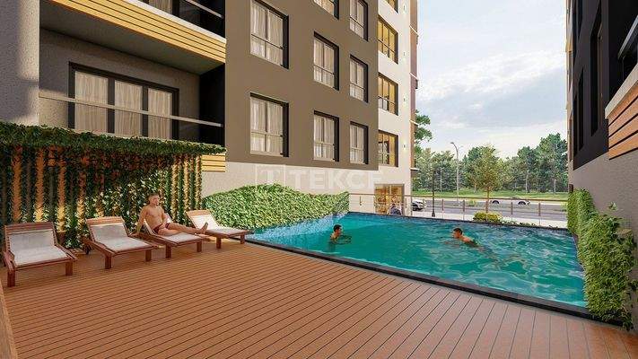 Apartments in a Gated Community with a Pool in Yalova Turkey