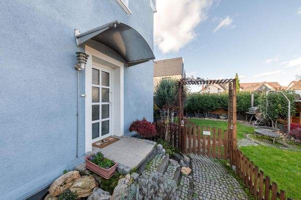 Eingang der Einliegerwohnung im EG