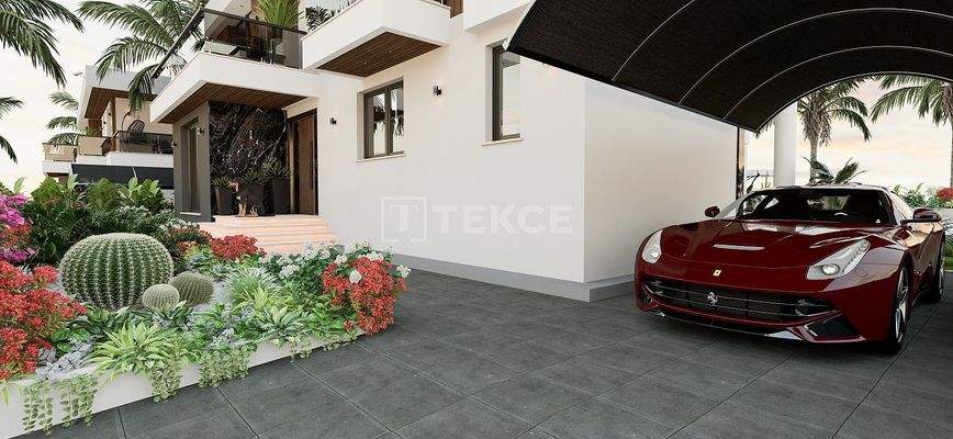 Detached Villas with Private Pools in Edremit Girne