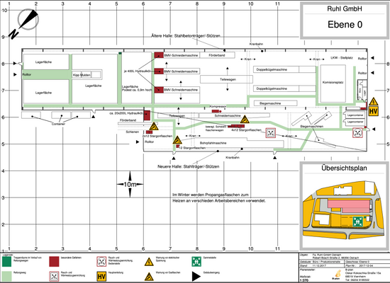 Übersichtsplan Halle