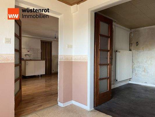 Zugänge in die Räume