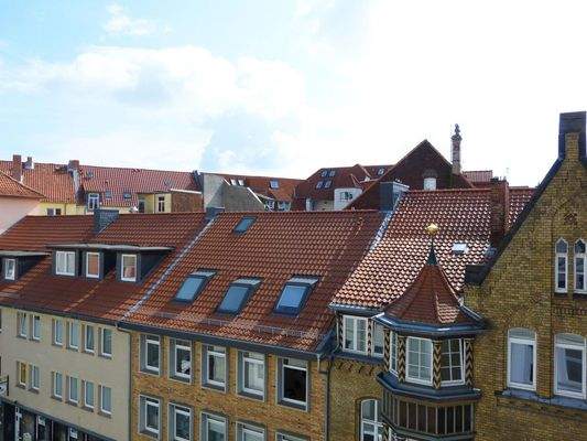Blick aus dem Schlafzimmer