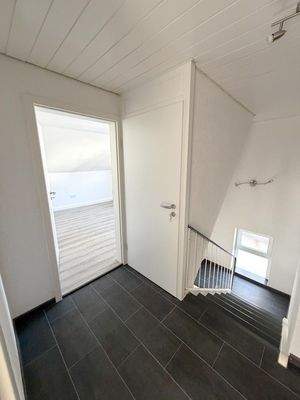 Flur OG mit Klimaschutztür