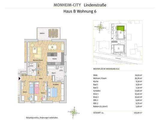 Monheim - Lindenstr - B6
