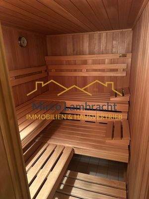 Sauna im Keller