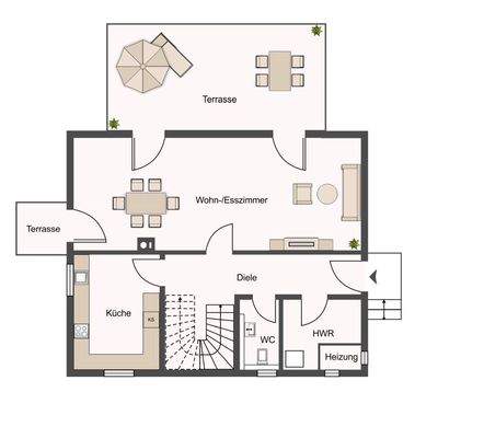 Grundriss Erdgeschoss