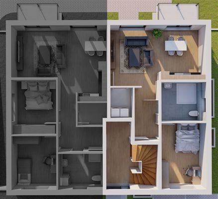 Grundriss Whg. Nr. 3