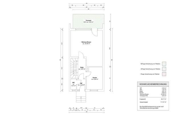 Grundriss Erdgeschoss