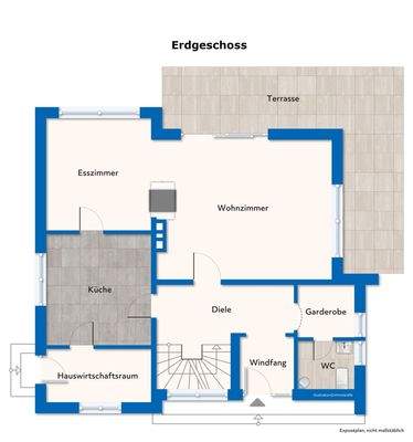 Grundriss Erdgeschoss