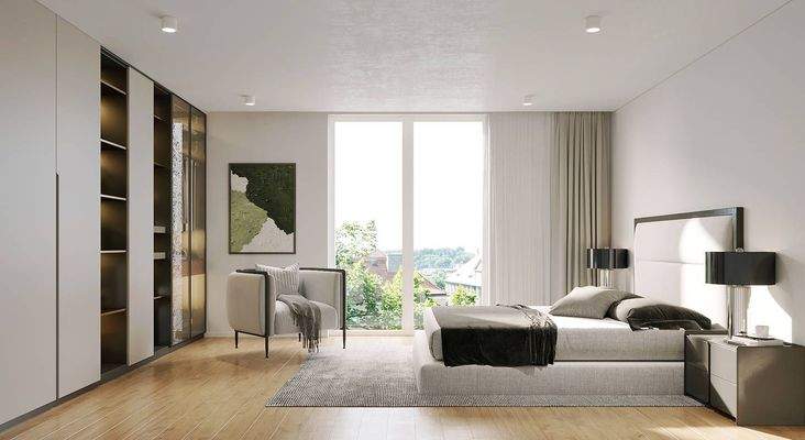 Visualisierung Schlafzimmer