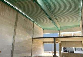 Hallenbereich Rohbau