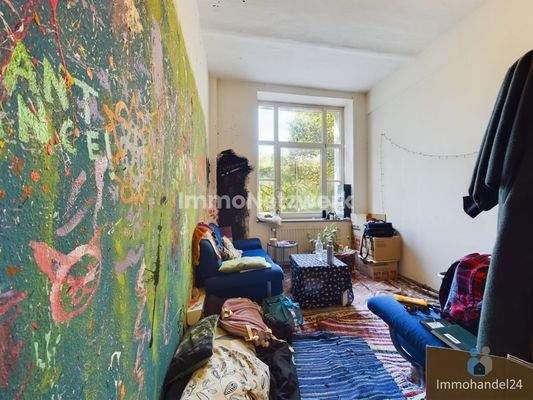 Wohnbereich mit Hochbett