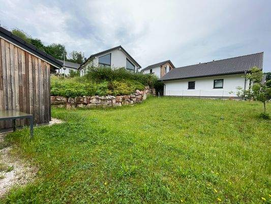 Garten hinter dem Haus