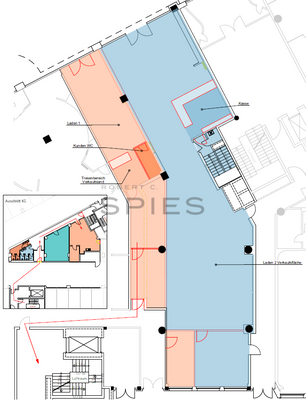 AUFTEILUNG / EG / ca. 395 m²