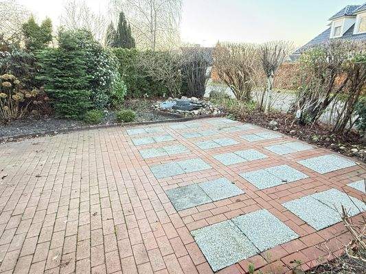 Terrasse der EG-Wohnung