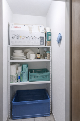 Kleiner Abstellraum in der Woh